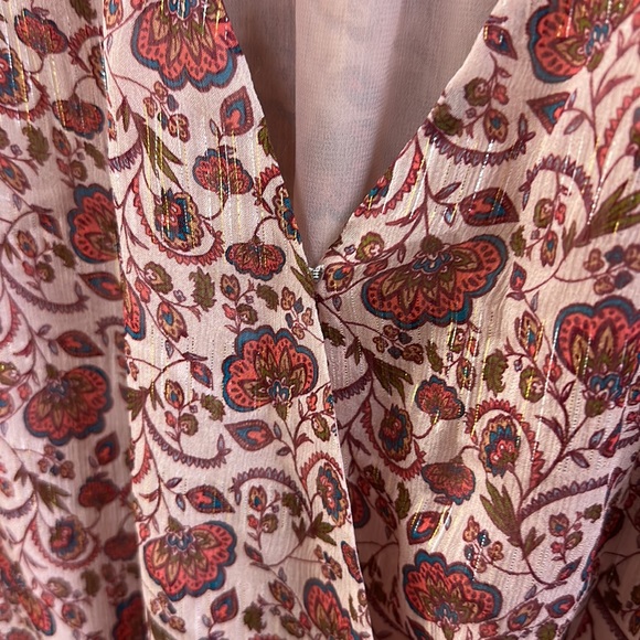 🔥🔥🔥NEW Ramy Brook Silk Vina Printed Ruched Mini Dress - Picture 10 of 15